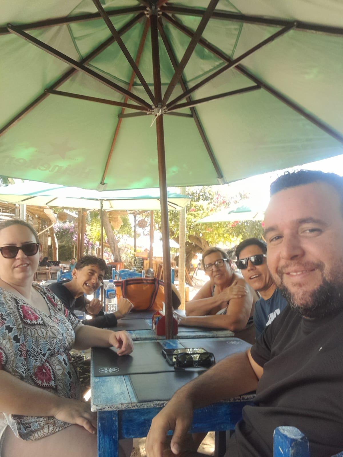 Tereza, Valdemir, Vicente, Andre e Bruna Gemim